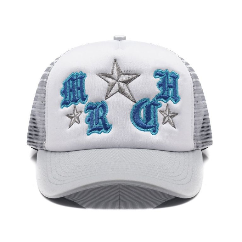 Marcher.ltd Trucker Hat ERos / Topi Jaring /Topi Bunga /Topi Pria Dan Wanita