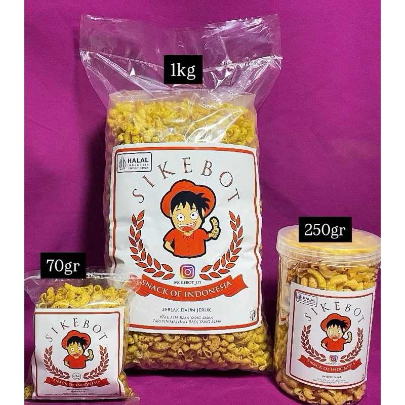 

Makaroni Sikebot 1kg (Bisa untuk dijual lagi share in jar)