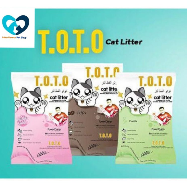 KODE O78A PASIR GUMPAL WANGI IMPORT TOTO 25 LITTER ALL VARIAN