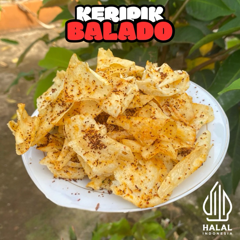 

Keripik Balado Etek ely Food - Camilan Pedas Krispi - Manis, Cemilan, Makanan, Crispy, Kripik, Snack