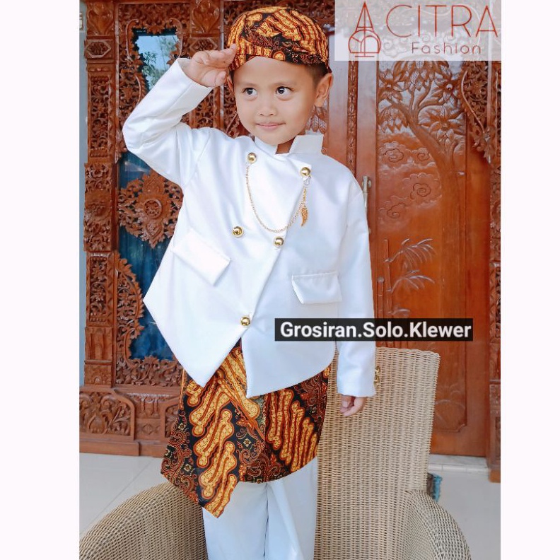 KODE C67V DI JAMIN 1 REALPICT BESKAP BASOFI BATIK COKLAT MOTIF PARANG  BASOFI  SETELAN BASOFI ANAK  
