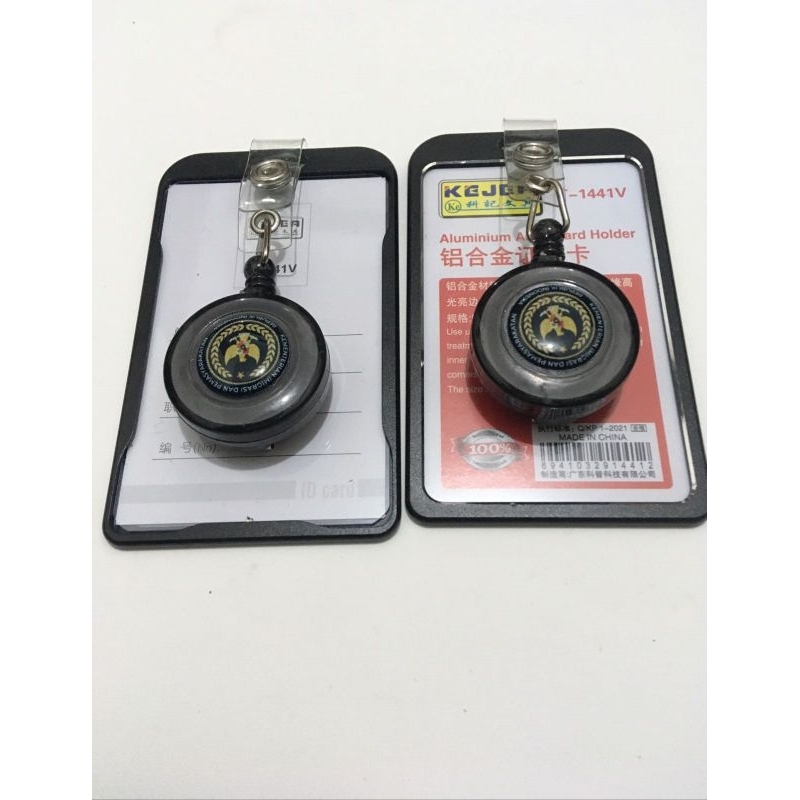 

ID Card holder almunium logo KEMENIMIPAS RI ( Logo terbaru)