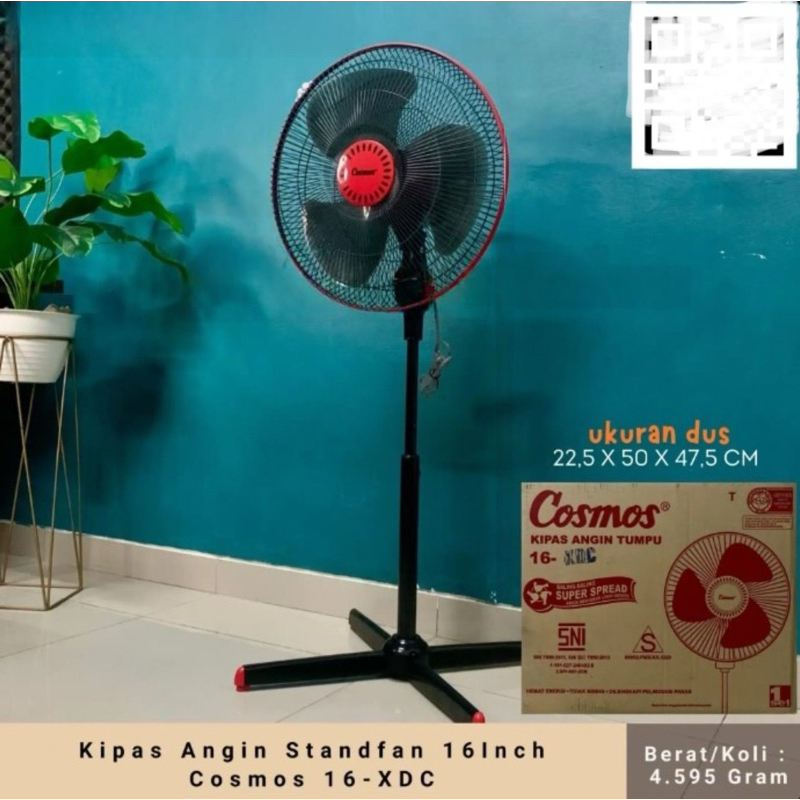 Kipas Angin Cosmos 16inch / standing kipas angin