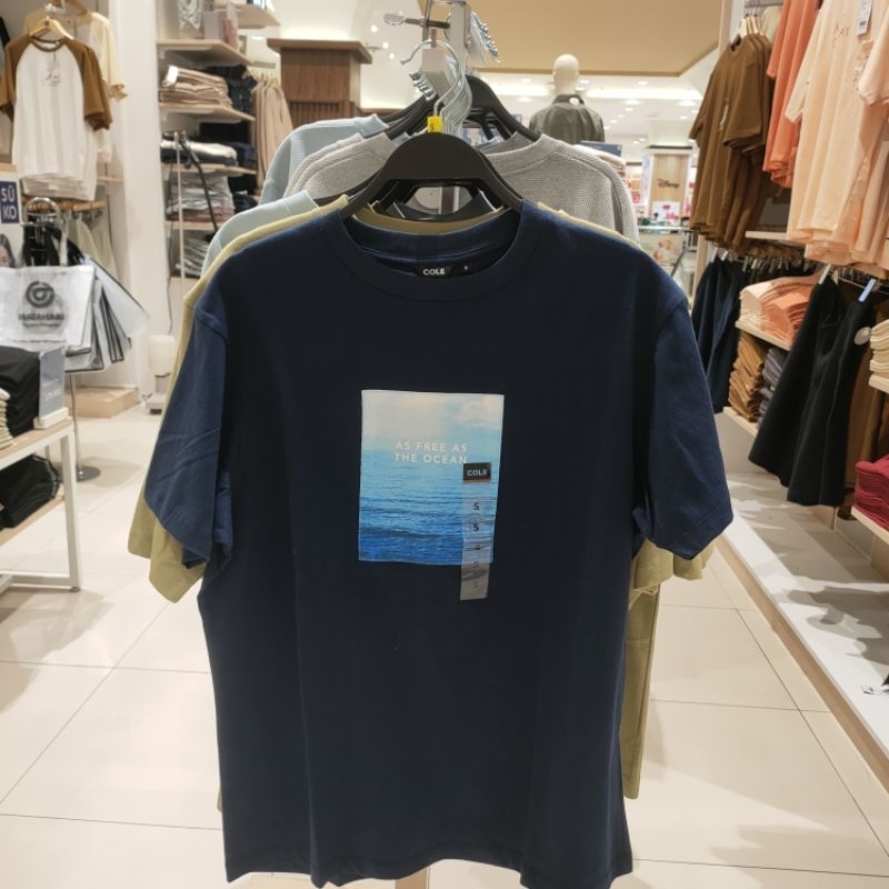 T'shirt pria merk cole brand original matahari dept.store