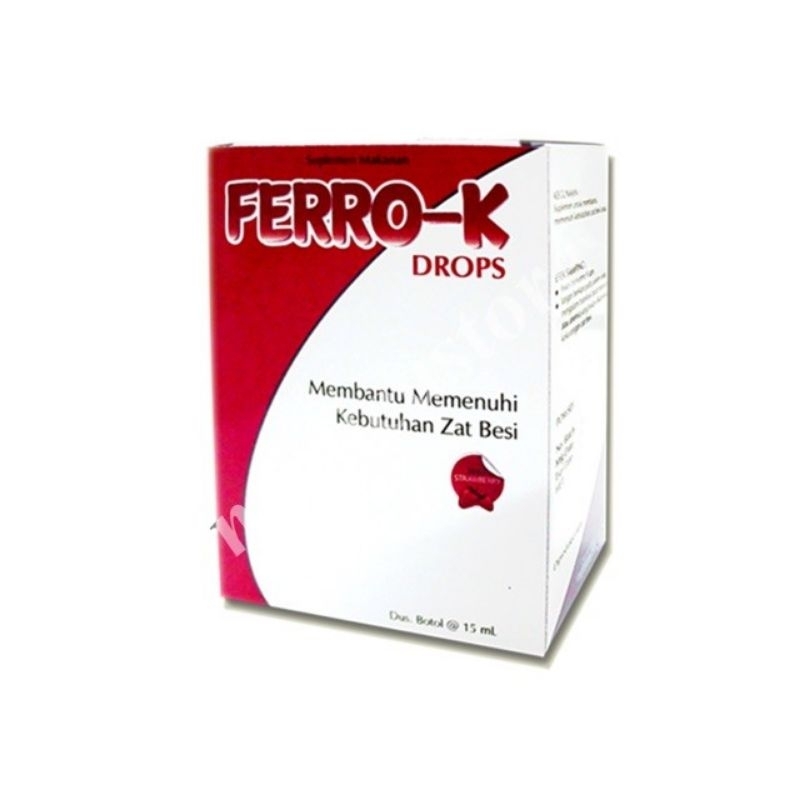 Ferro-k drop 15ml - zat besi untuk anak