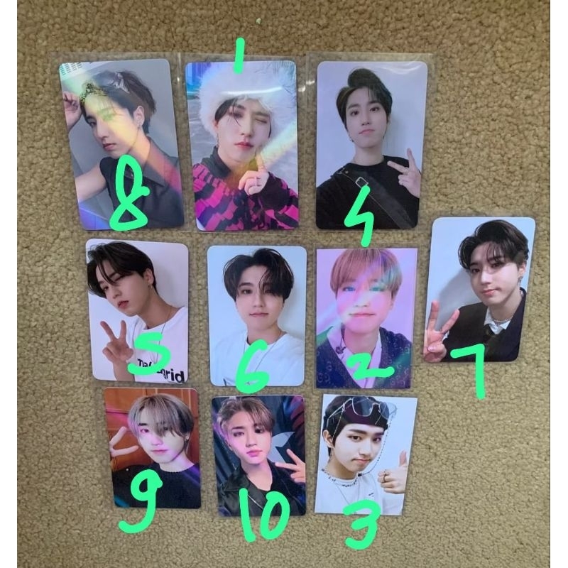 OFFICIAL PC PHOTOCARD STRAY KIDS SKZ HAN JISUNG MAKESTAR ODDINARY NOEASY INSENG MAHAGRID ALBUM ORIGI