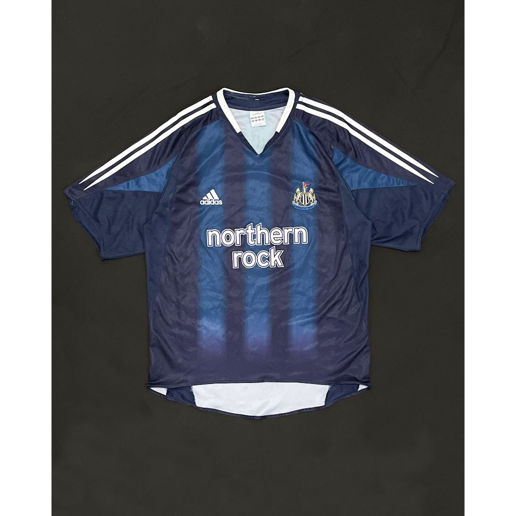 Original Adidas Newcastle United Away Kit 2004 2005 Jersey Bola Vintage