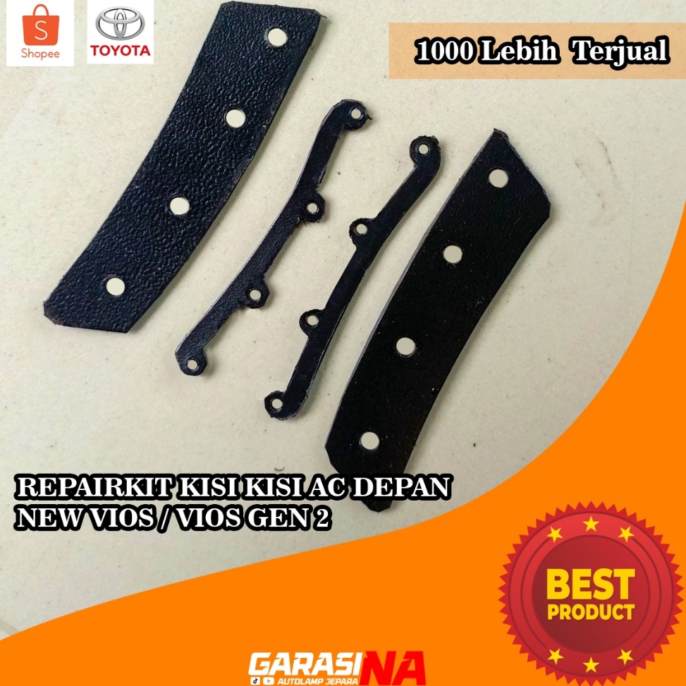 KODE H59K Repair Kit Dudukan kisi kisi ac vios gen 2 new vios limo gen 2