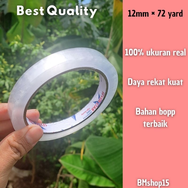 

Isolasi Selotip 1/2 inch ( 12 mm ) × 72 Yard Lem Kuat Kualitas Daimaru Nachi