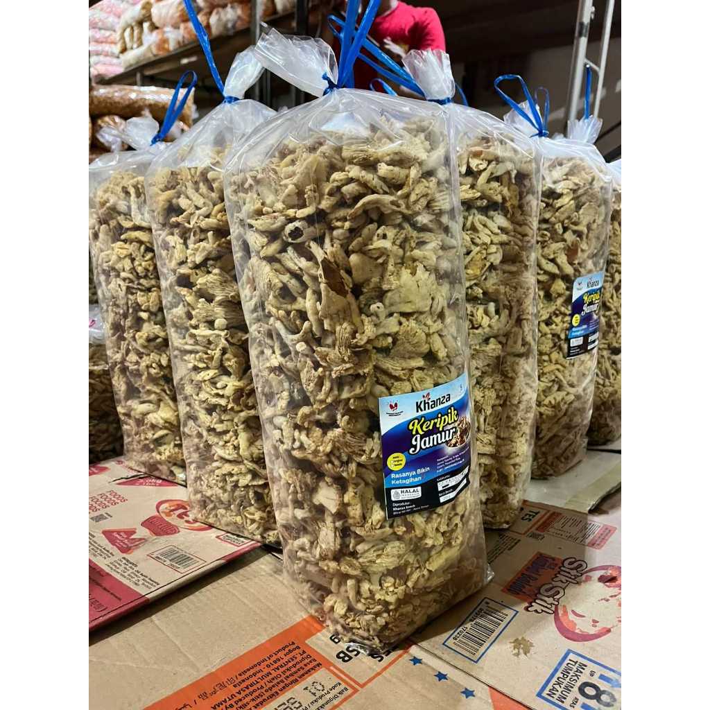 

KERIPIK JAMUR KHANZA 500GR RENYAH BEST SELLER
