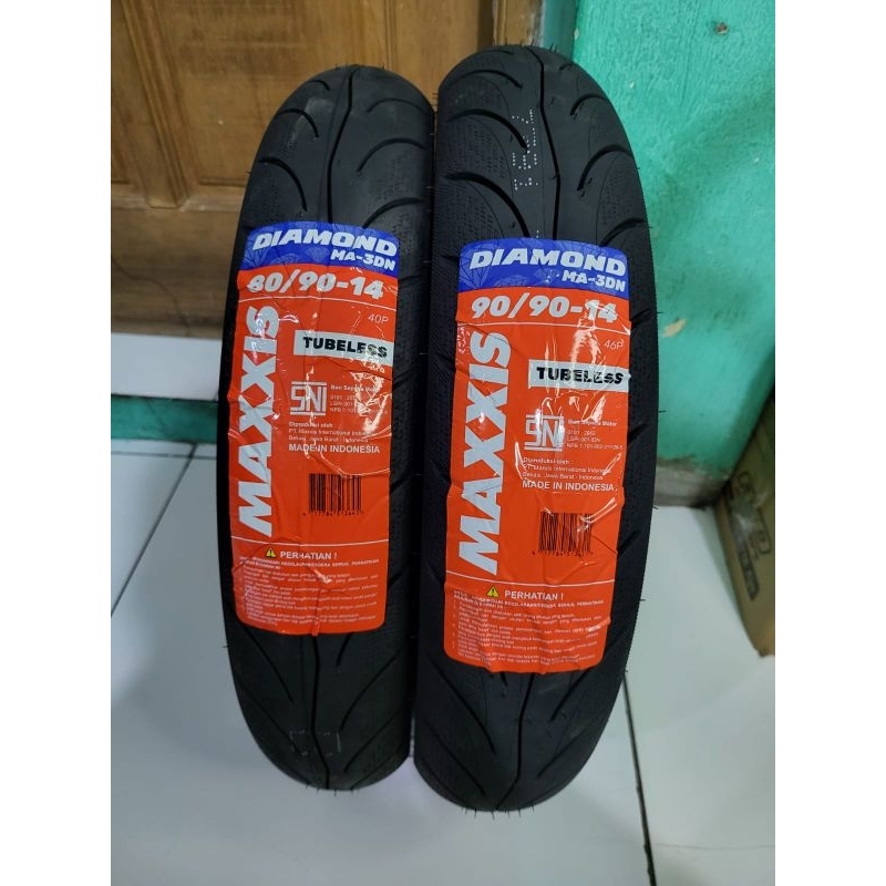 [Produksi Terbaru] Gratis Pentil Paket Ban Motor Ring 14 Vario Semua Jenis dan Beat All Type Merk Ma