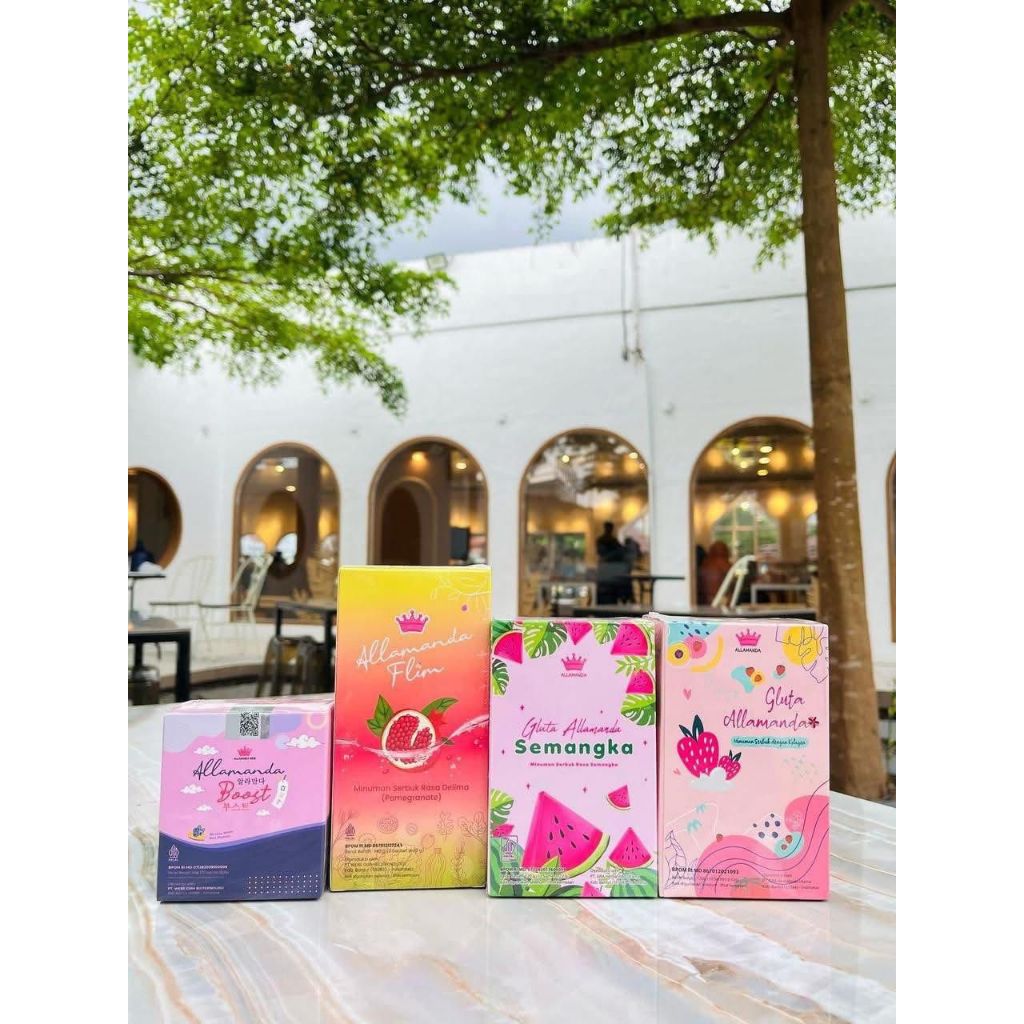 

Gluta & Flim Allamanda Collagen Drink Minuman Colagen Bubuk Mencerahkan Merawat Pelangsing By Sisca Chic ORIGINAL