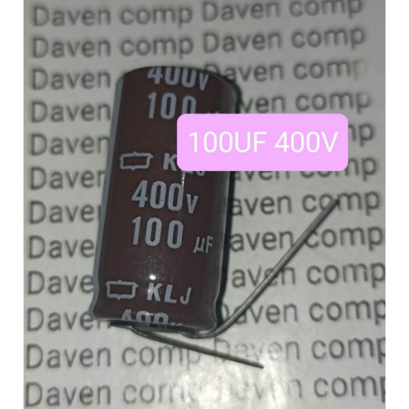 ELCO 100UF 400V ELKO 100UF 400VOLT 100 UF 400 VOLT