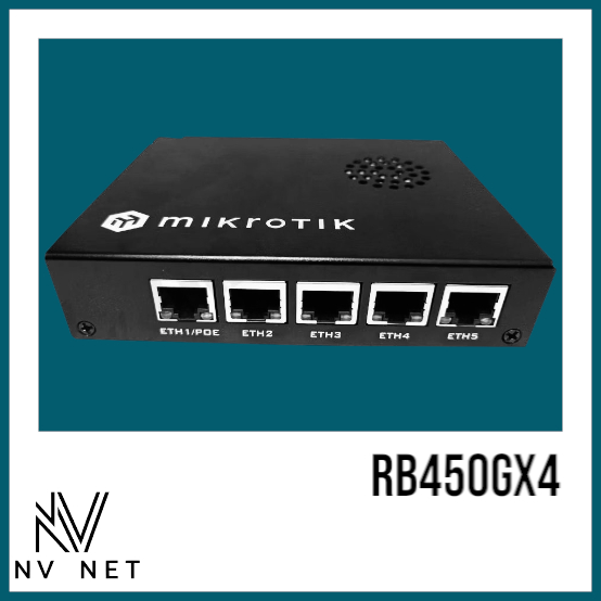 Mikrotik RB450Gx4 Router Indoor / RB 450GX4 / RB-450GX4 / rb450 gx4