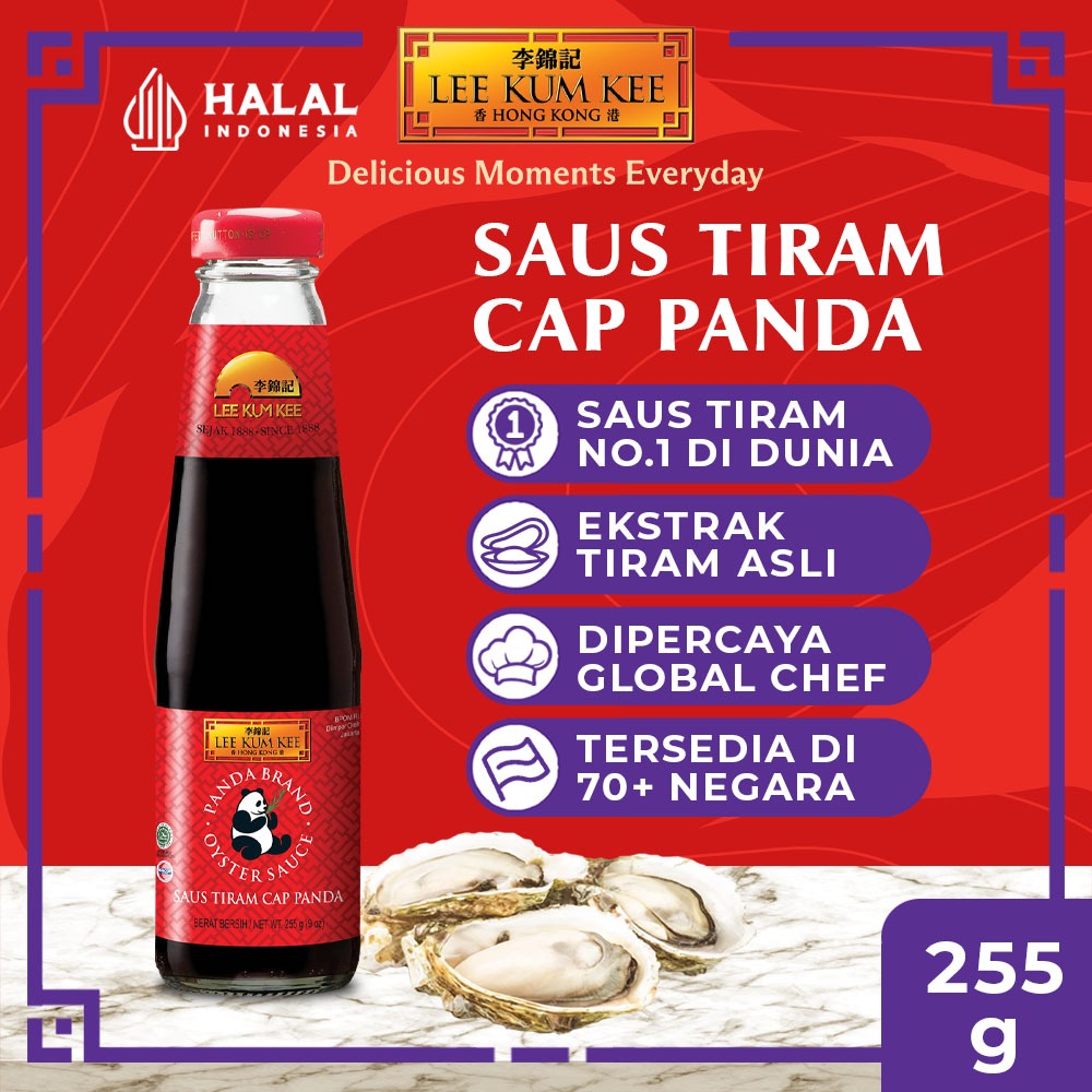 

LEE KUM KEE Oyster Sauce Saus Tiram Panda 255 gr