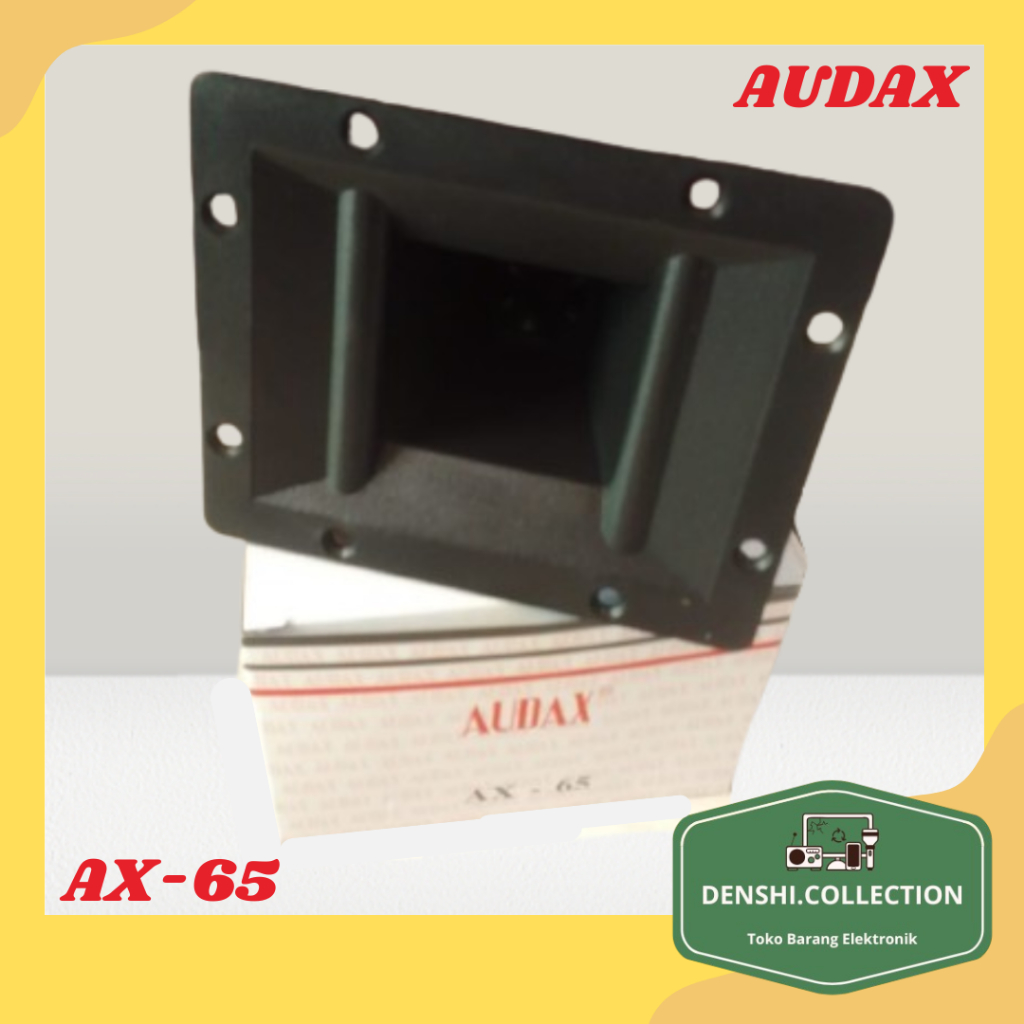 Tweeter Audax AX-65 Original I Speaker Audax AX-65 I Speaker Walet AX-65 I Icik-Icik Speaker - Black