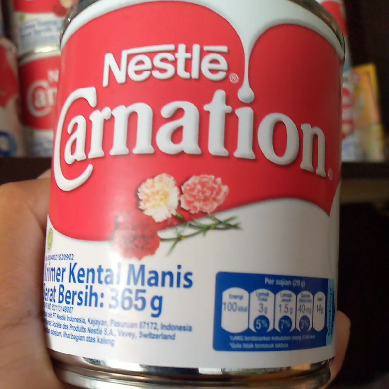 

netsle carnation susu krimer kental manis 365 gr