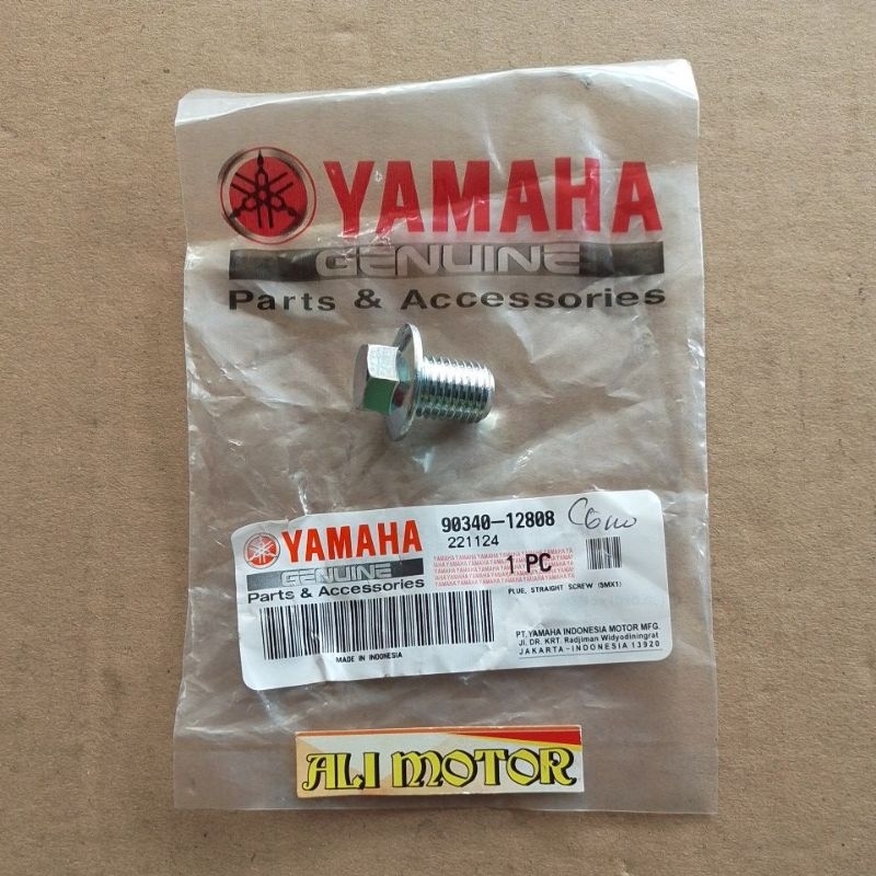 Baut tap oli jupiter vega mio beat vario 125 90340-12808 ori YAMAHA