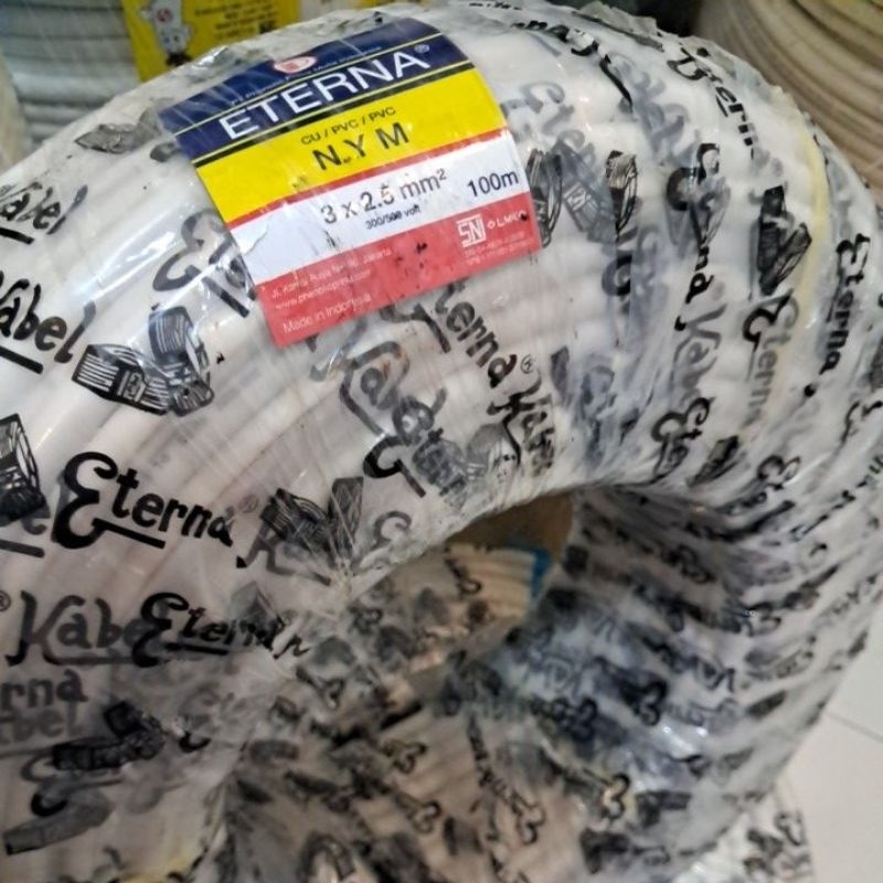 KABEL NYM 3X2,5 ETENA 100M KABEL NYM 3X2,5MM ETERNA 100M