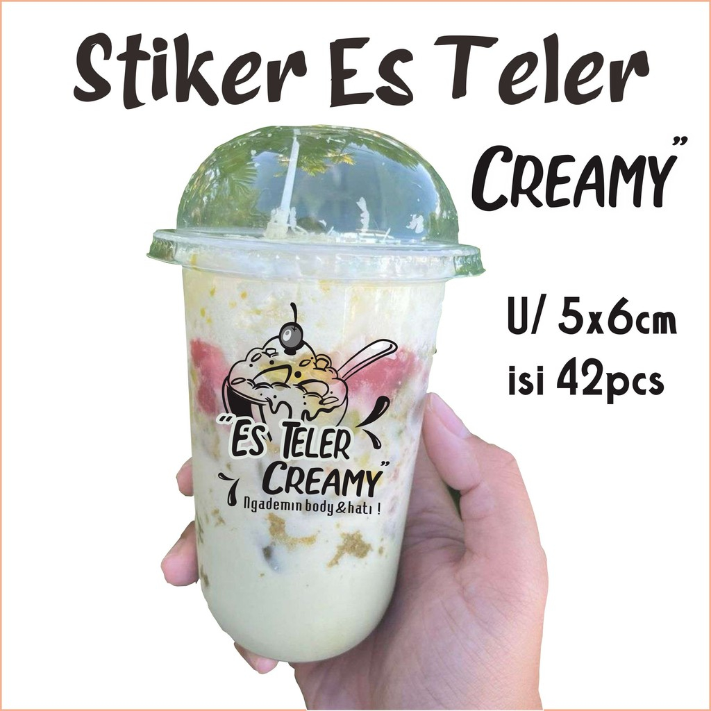 

Sticker ES Teler Creamy isi 45pcs Sudah di Cutt