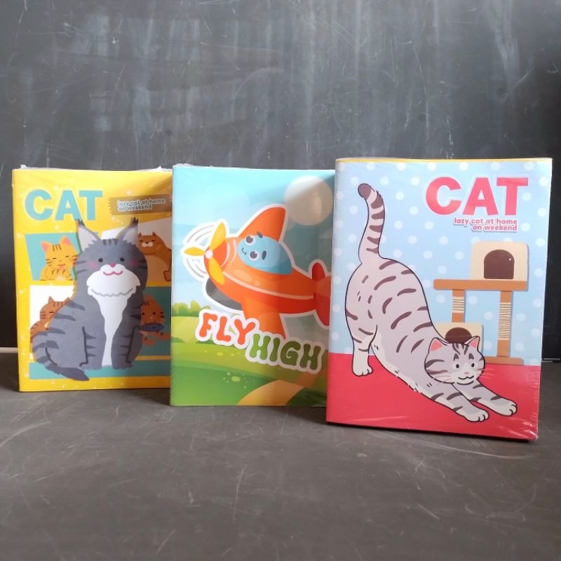 

Buku Tulis Greebel 58 Lembar Karakter ( Pak 10 Buku ) [ Original ]