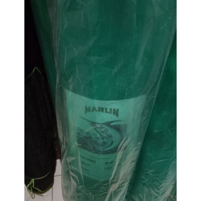 KODE N23K Waring Kasa Hijau Cap Ikan Marlin 1 Rol 5 Meter