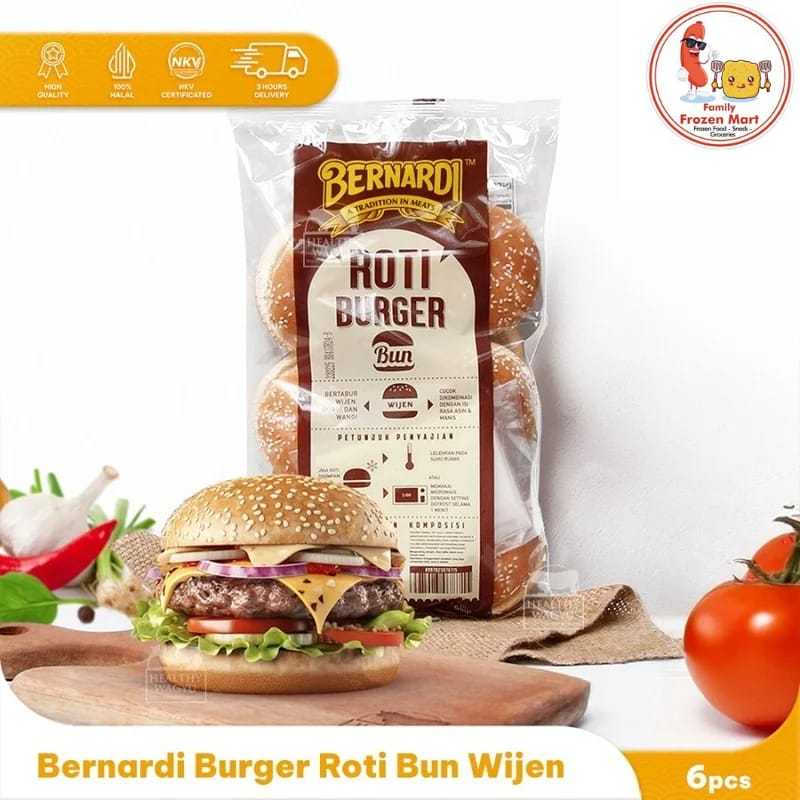 

Bernardi Roti Burger (Wijen) 6 Pcs