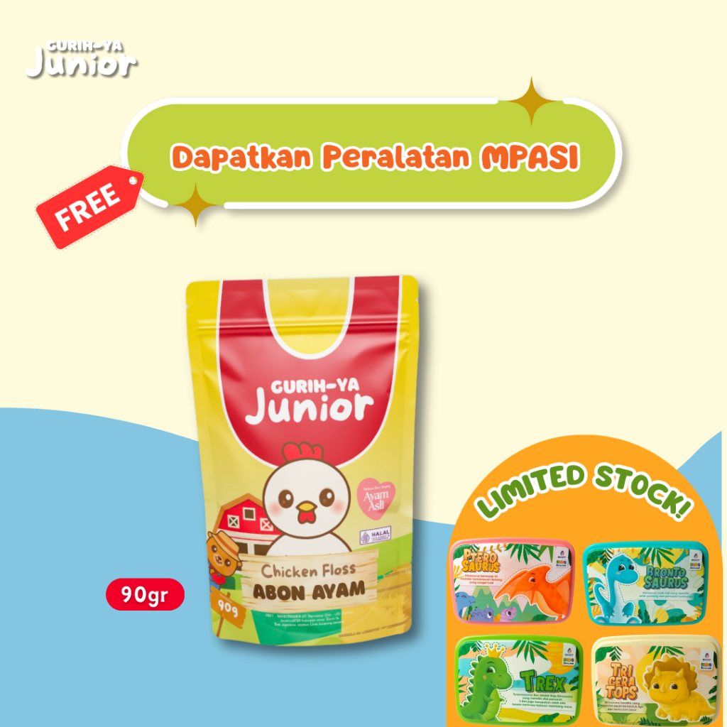 

Gurihya Junior - Abon Ayam - 90g