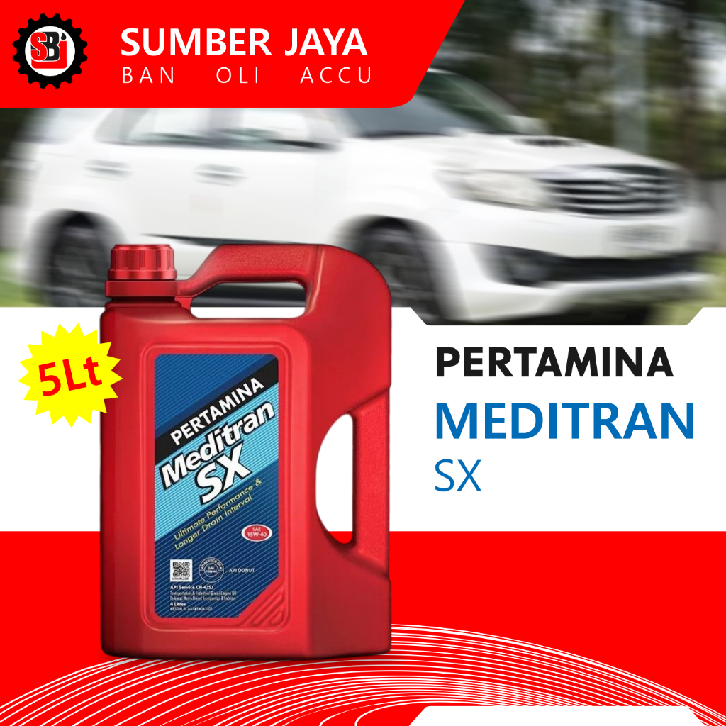 Oli Mesin Diesel Meditran SX 15W-40 5L