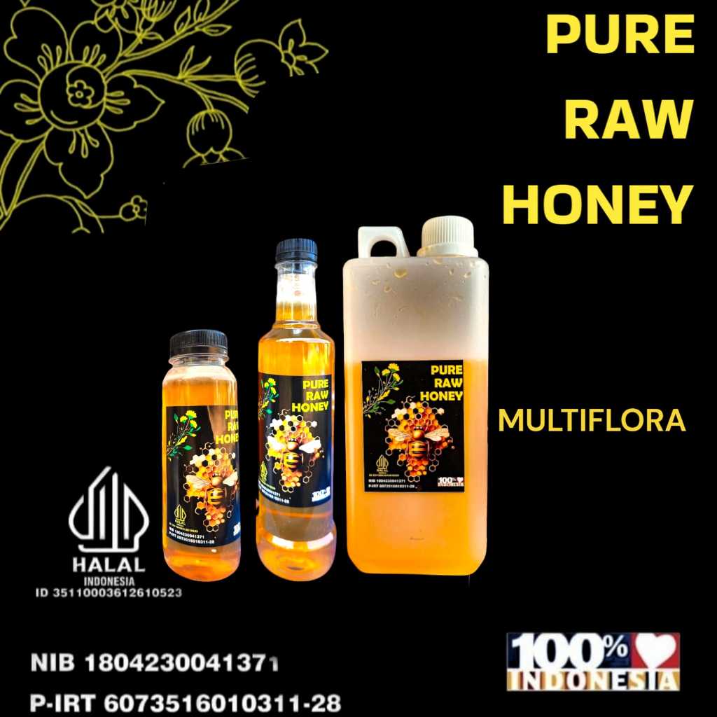 

MADU MULTIFLORA 100% ASLI NEKTAR BUNGA