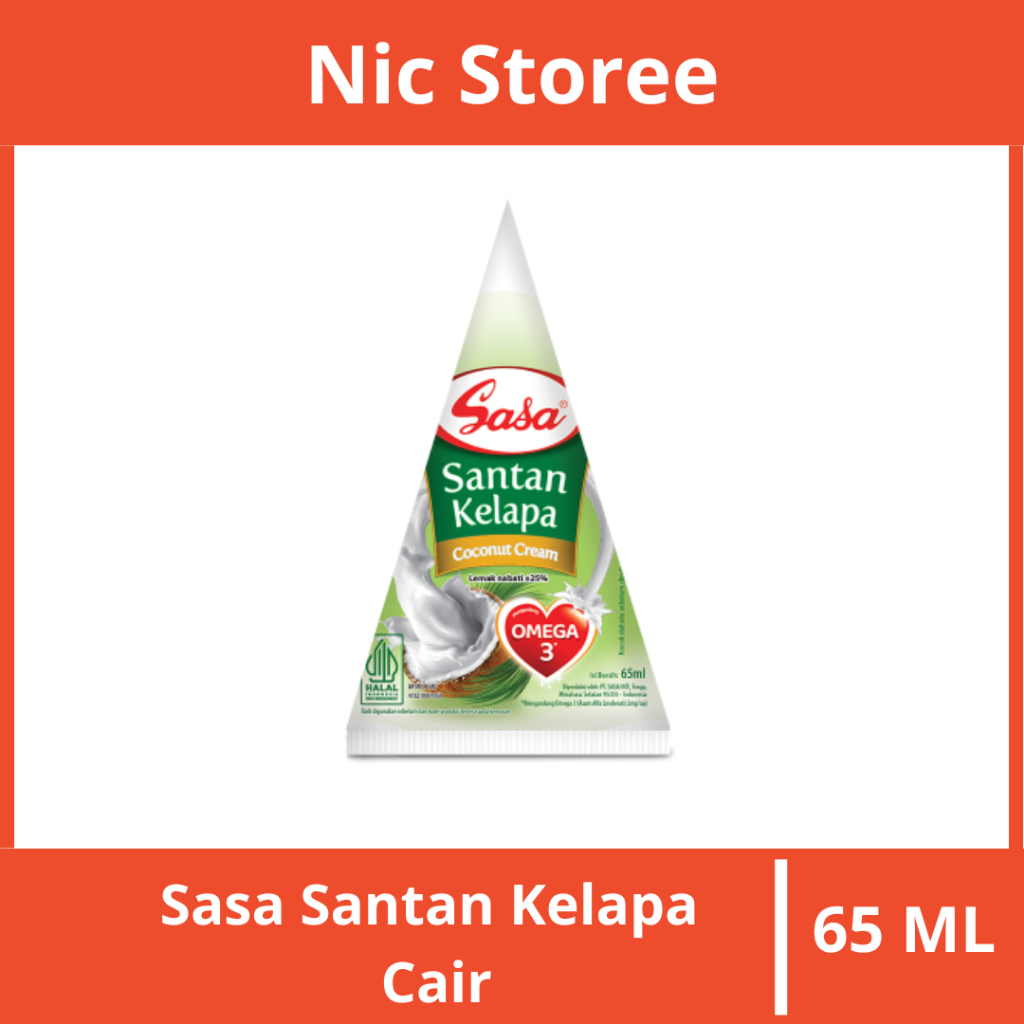 

Sasa Santan Kelapa Cair 65 ml