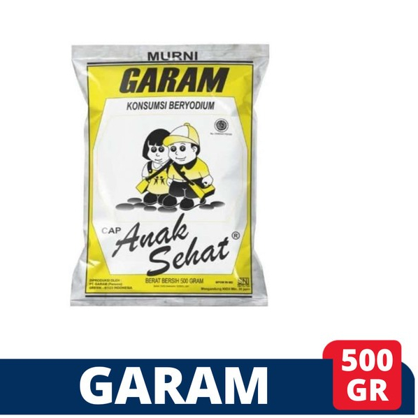 

[PROMO BUNDLING] GARAM ANAK SEHAT 500gr ( 1 bundling 2 pcs )