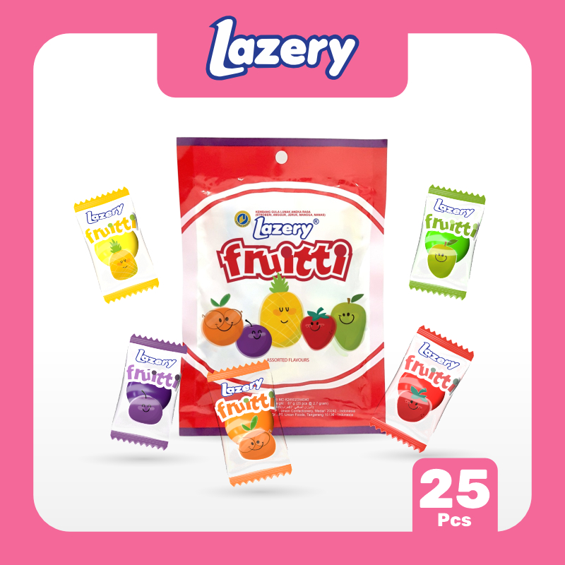 

Permen Lazery Fruitti / Lazery Fruitti Isi 25Pcs - Lazery Fruitti Candy