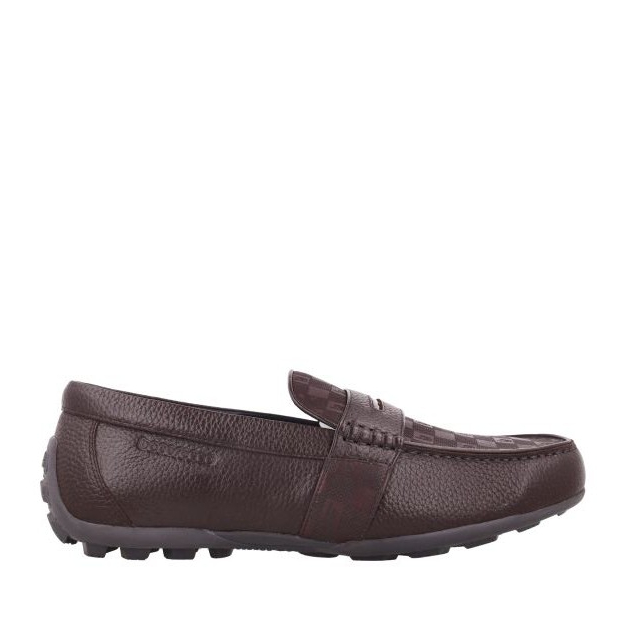 Bocorocco U. Falco Cal 313 Testa Di Moro Scuro size 40 - Sepatu Loafers Pria Bahan Kulit Asli