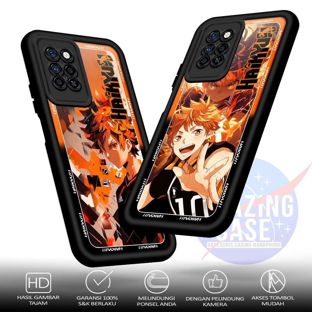 Case Premium Compatible For INFINIX NOTE 10 PRO NOTE 10 PRO NFC  Motif HKYU Casing Softcase Glossy A