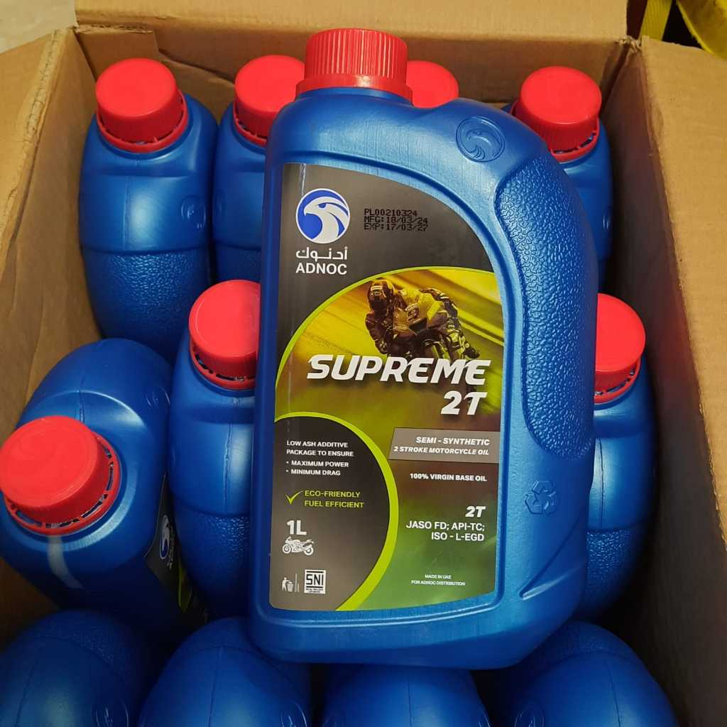 ADNOC SUPREME 2T | JASO FD | 1L | OLI SAMPING