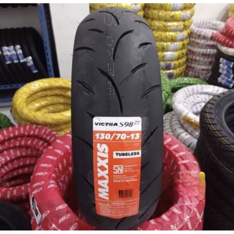 BAN MAXXIS VICTRA 130/70-13 TUBLES/BAN MAXXIS BELAKANG NEW NMAX TURBO/BAN LUAR BELAKANG NMAX OLD/BAN