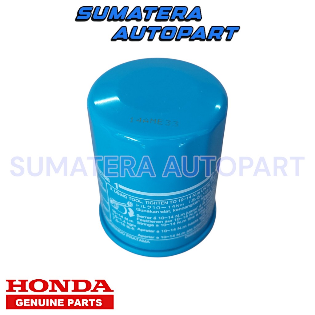 Filter Oli Saringan Oli Untuk Mobil Honda Original Accord Civic Brio Crv Jazz City Mobilio Freed HRV