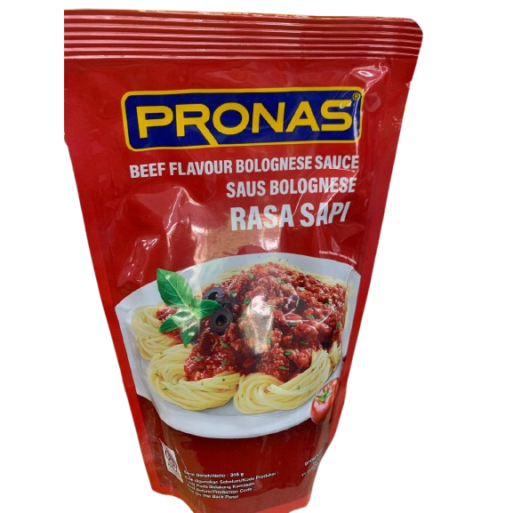 

Pronas Bolognese Rasa Sapi 315gr
