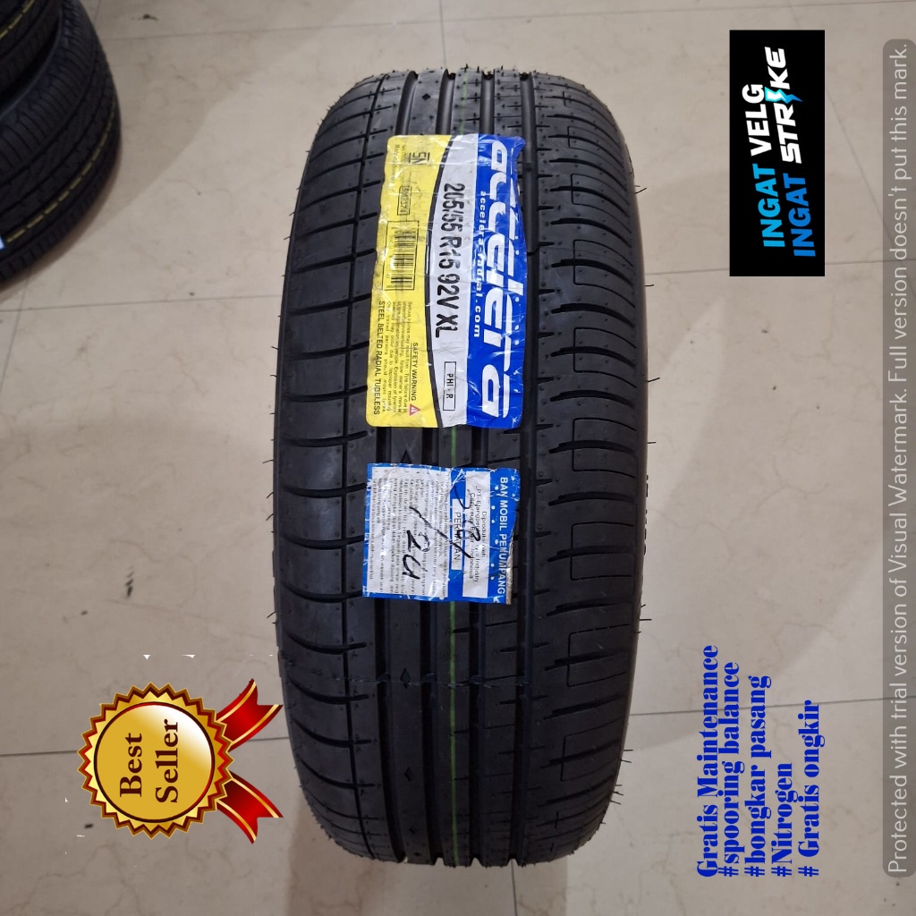 Ban Mobil 205 55 R15 Accelera Phi - Buat Mitshubisi Expander