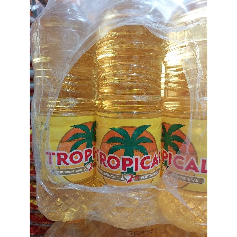 

Minyak Goreng Tropical 1L 1Krat Isi 12pcs