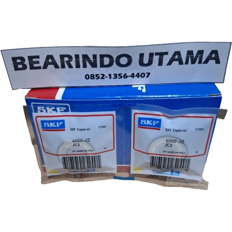 BEARING 6000 ZZ / 6000ZZ / 6000 2Z SKF C3