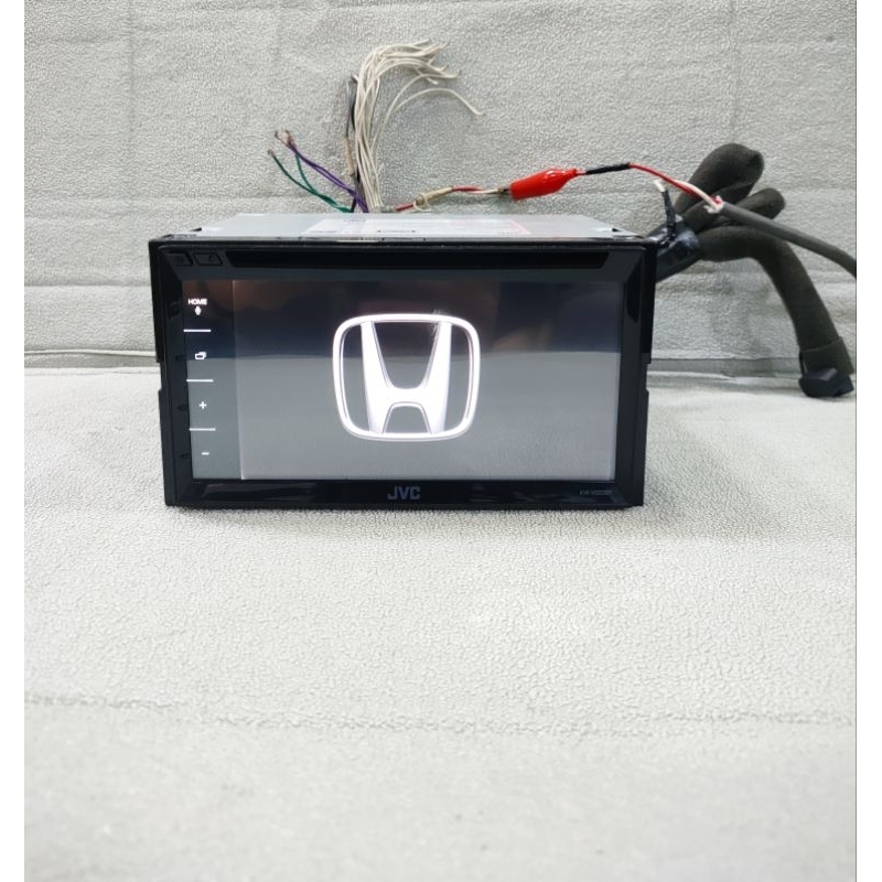 headunit dobeldin copotan original Honda HRV merk JVC KW-V320BT