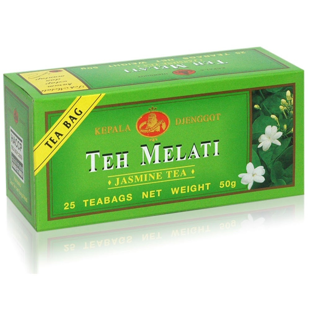 

KEPALA DJENGGOT TEH MELATI 50GR JASMINE TEA