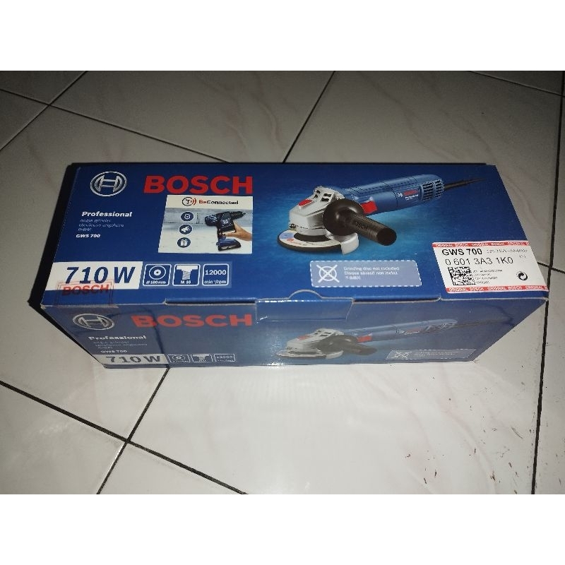 Grenda Bosch Gws 700 / Grenda listrik tangan 4 inchi