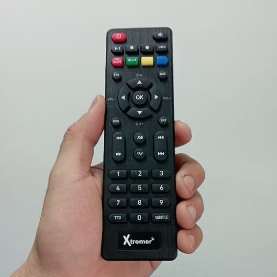 Remote Remot Set Top Box STB DVB-T2 Digital TV Xtreamer Bien 3