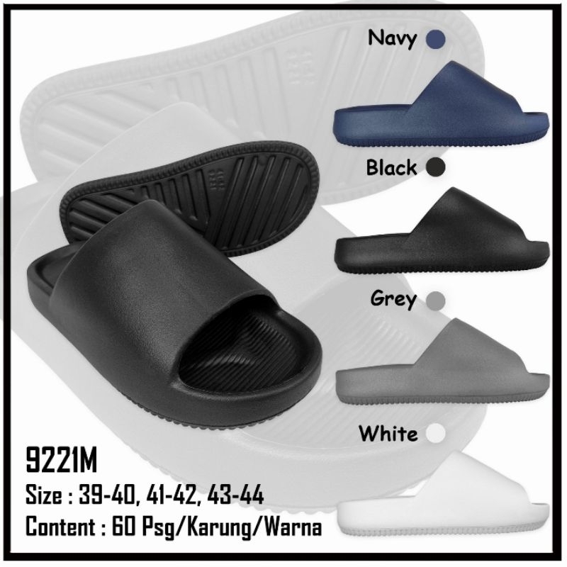SANDAL SLOP PRIA SLIP ON ORIGINAL KARET EVA EMPUK SELOP COWOK POSEE