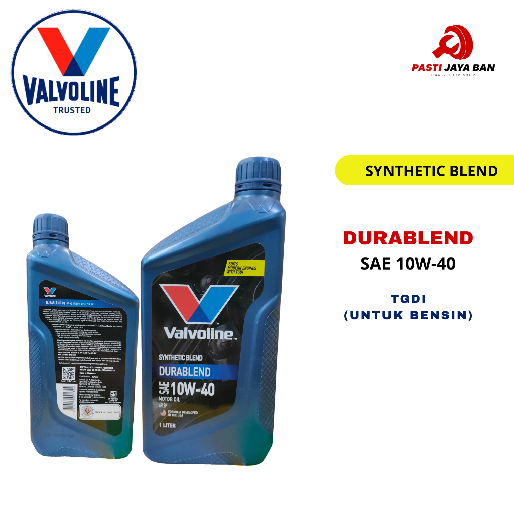 Oli VALVOLINE DURABLEND SAE 10W-40 1 Liter
