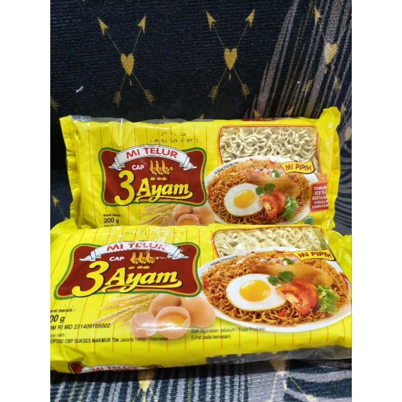 

Mie telor cap 3 Ayam