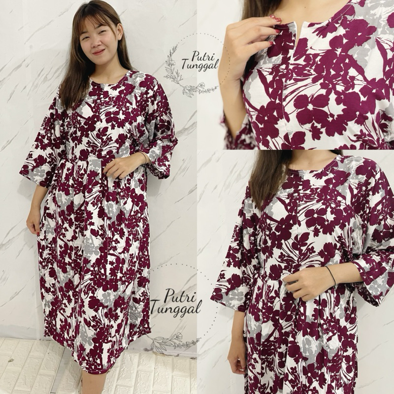 Putri Tunggal Londress Daster Rayon Premium Solo | Daster Rayon Premium Murah Solo | Daster Batik Mu